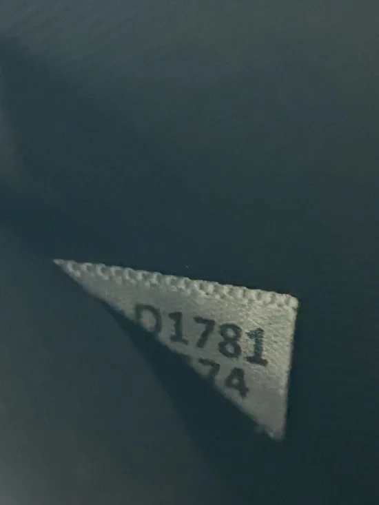 Coach Black Floral Pebbled Leather Card Sleeve Approx. 4 x 2.5 - Picture 8 of 11